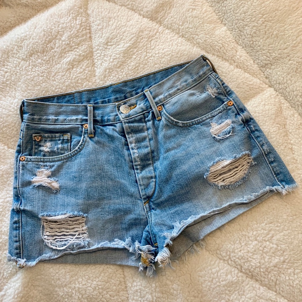 ❌SOLD❌ True Religion Denim Shorts